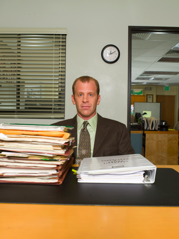 Illustration for article titled The Office: "Frame Toby"